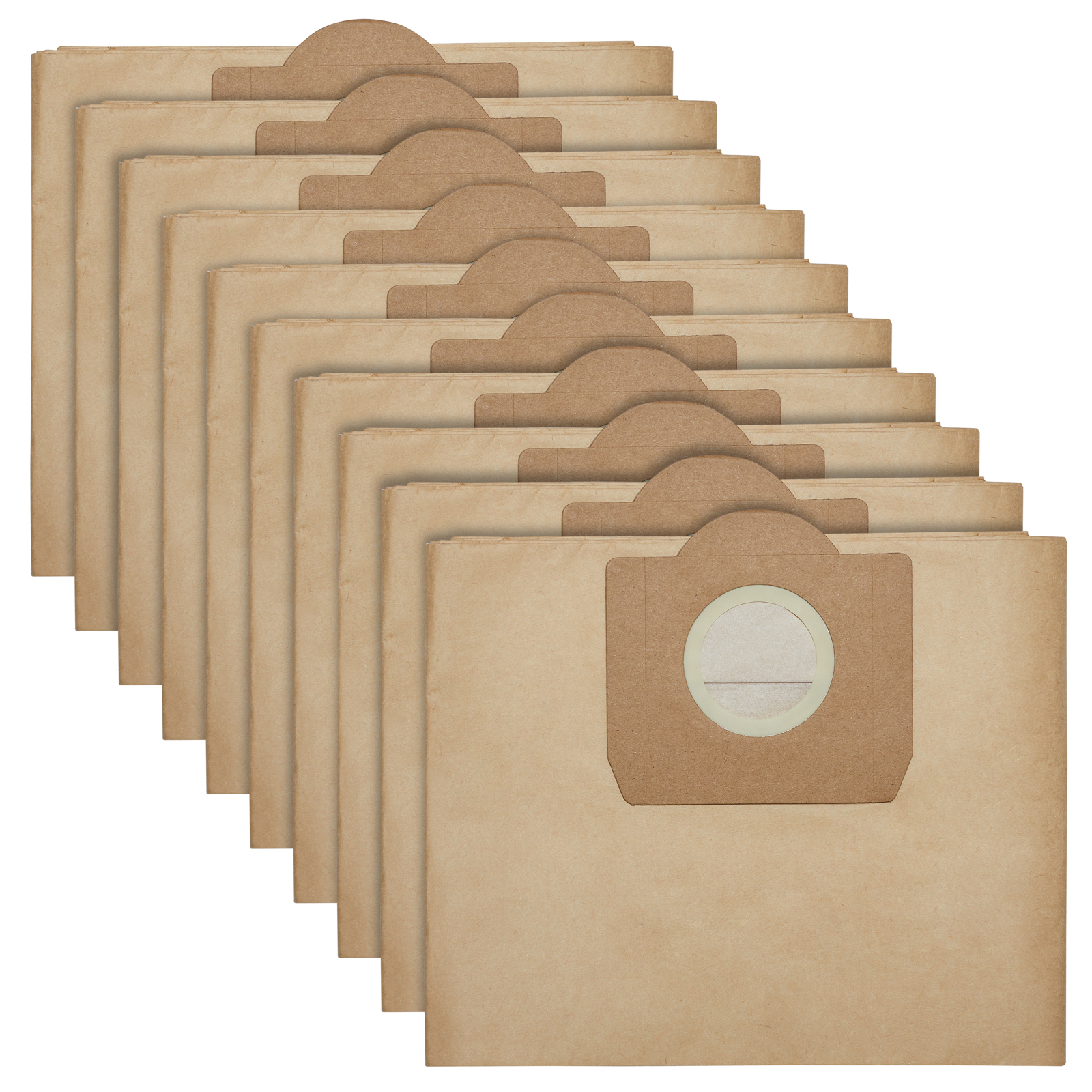 10-pack dammsugarpåsar - passar till Kärcher WD 3