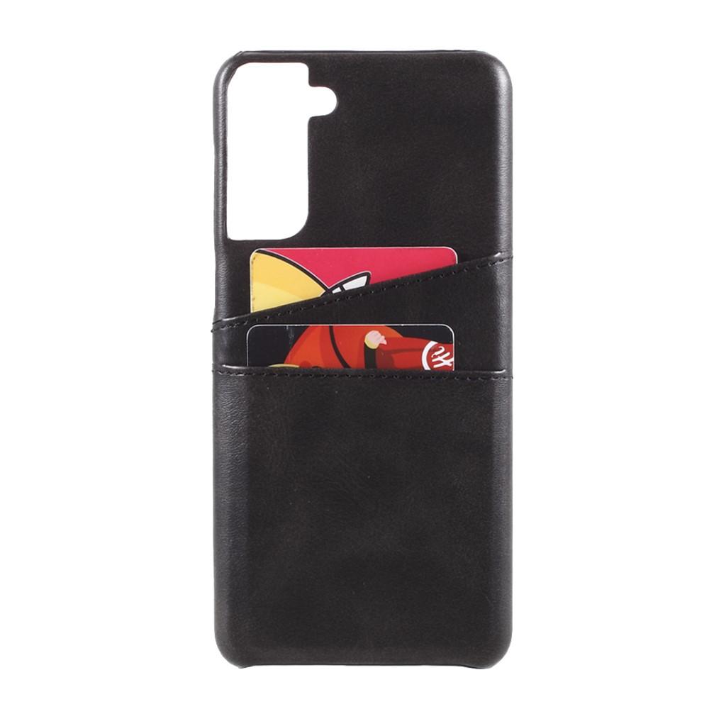 tectTech Card Slots Kuori Samsung Galaxy S21 Musta - Puhelimen kuoret - Paikat korteille
