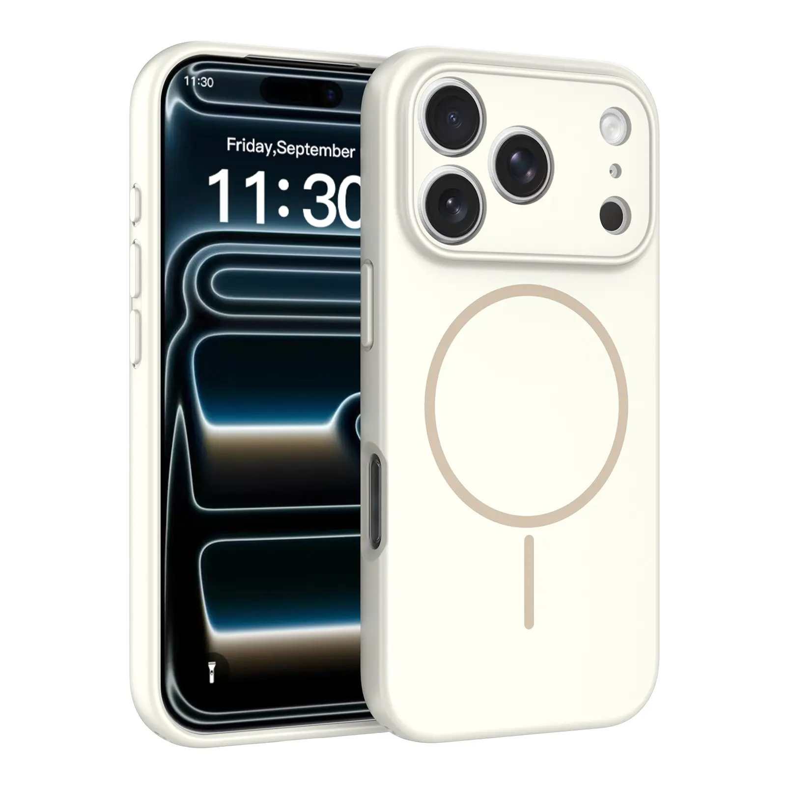 iPhone 18 Pro MagSafe-cover SoftArmor, Beige
