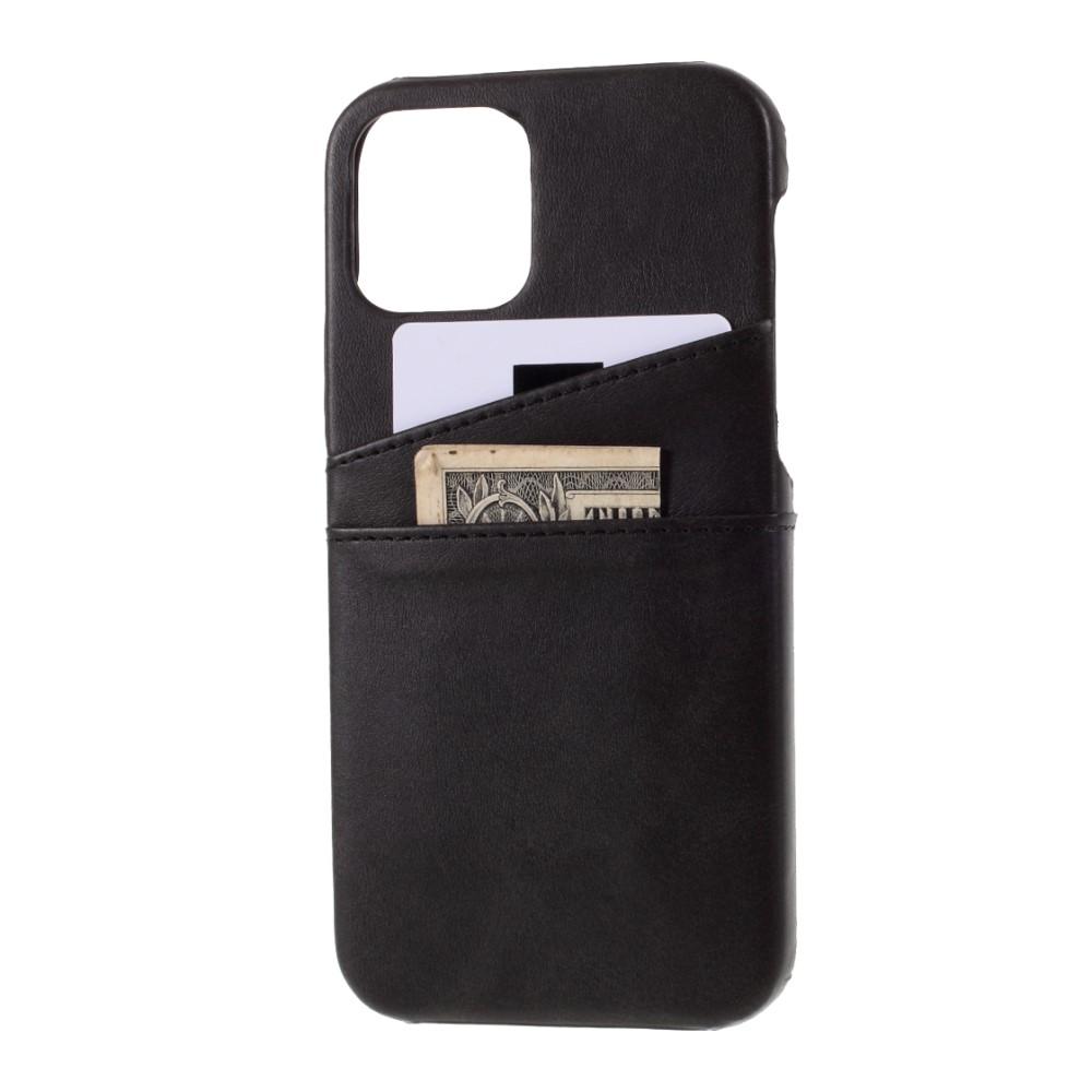 tectTech Card Slots Kuori iPhone 12 Pro Max Musta - Puhelimen kuoret - Paikat korteille