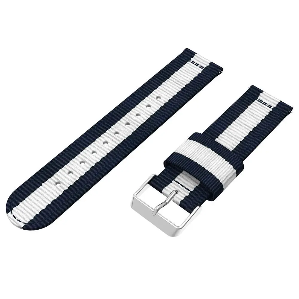 Nylonarmband Suunto Vertical blå/vit