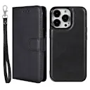 Magnetisk Wallet iPhone 13 Pro Max sort