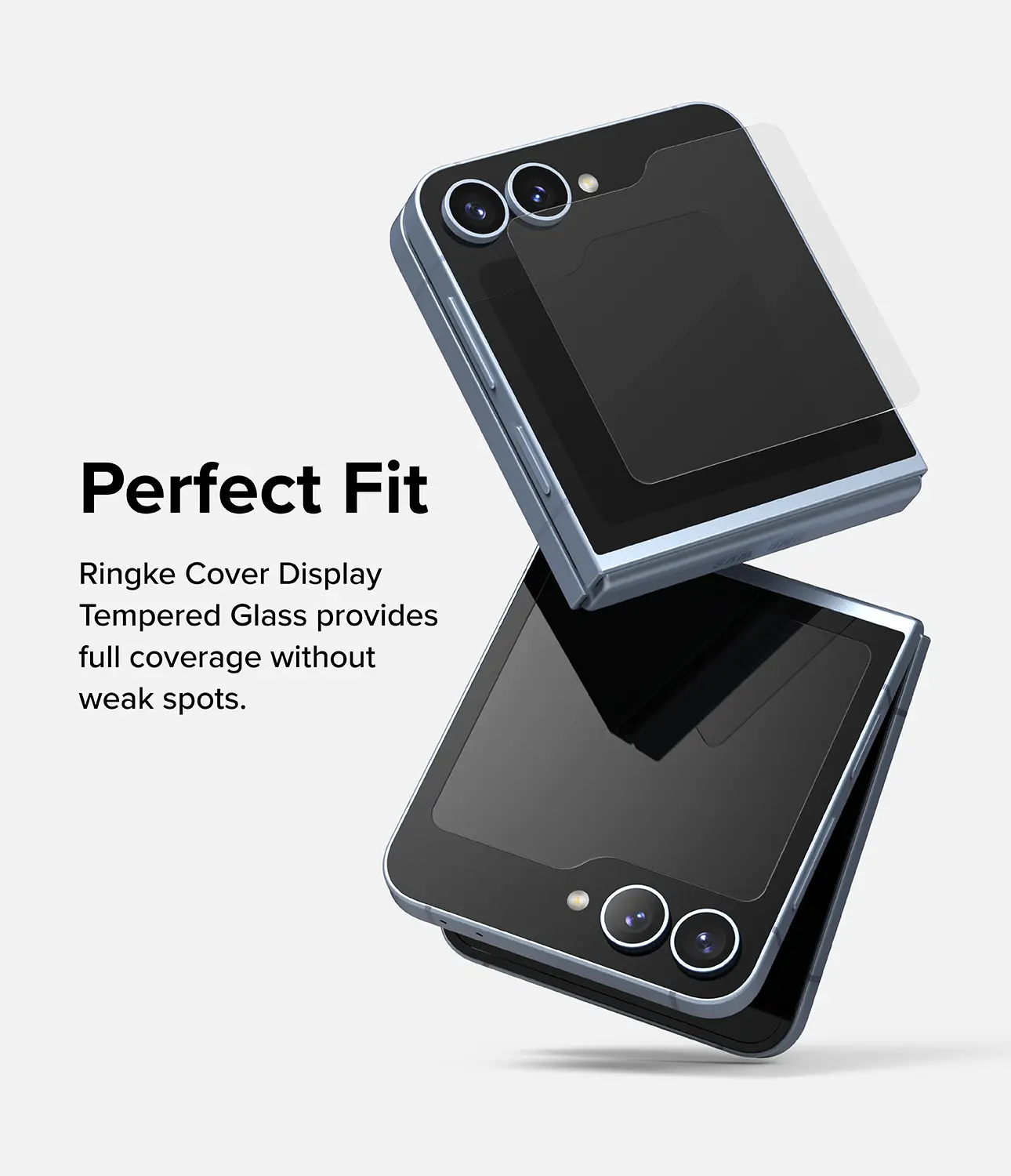 Cover Display Tempered Glass Samsung Galaxy Z Flip 7 FE (2-pack)