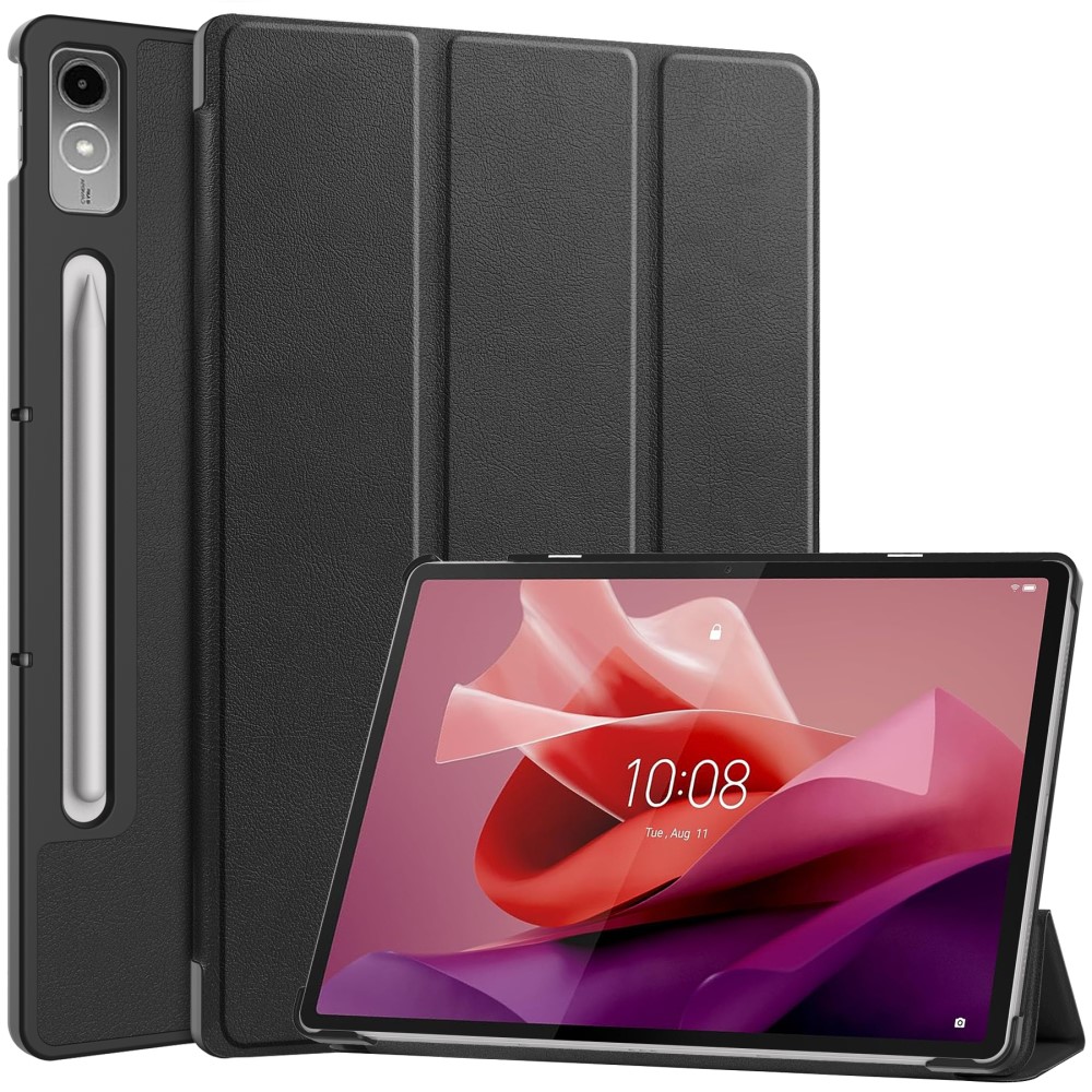 Lenovo Tab P12 Tri-Fold etui, Svart