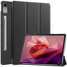  Lenovo Tab P12 Tri-Fold etui, Svart