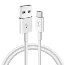 USB-A til USB-C-kabel PD 1m Hvit