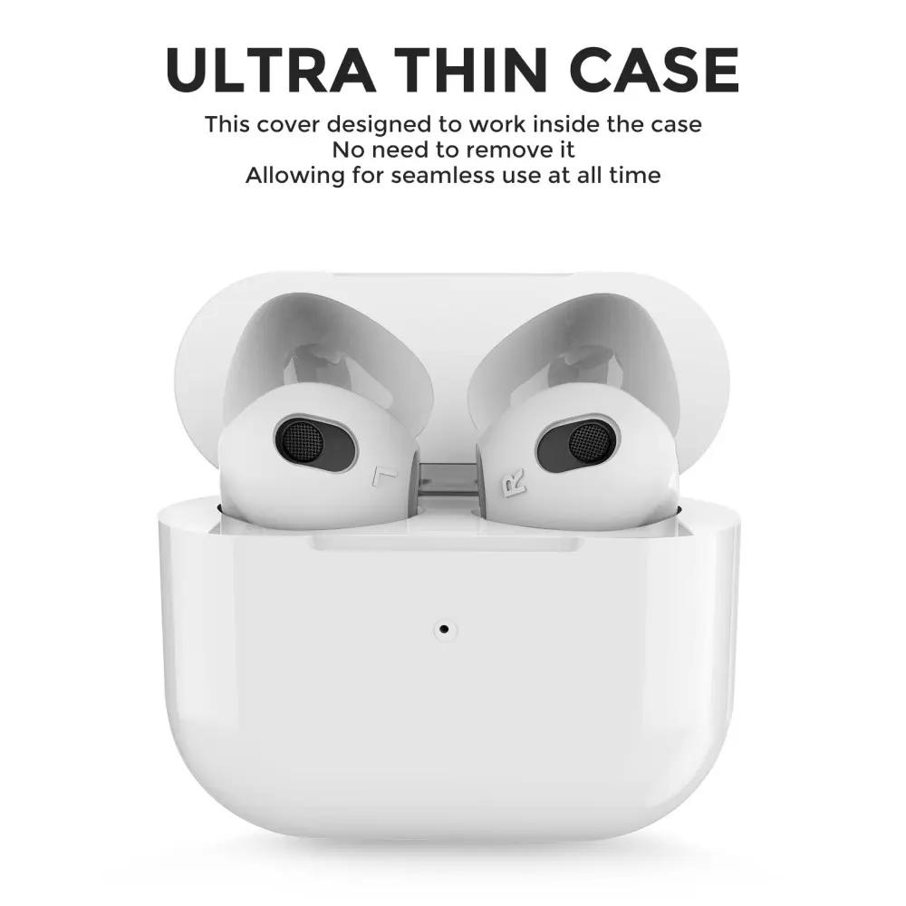 Earpads Silikon (3-pack) Apple AirPods 3 vit