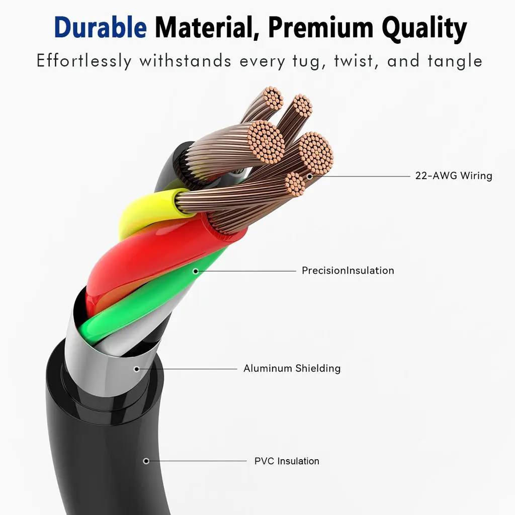 Ljudkabel Lightning till AUX 3.5mm 1m Svart