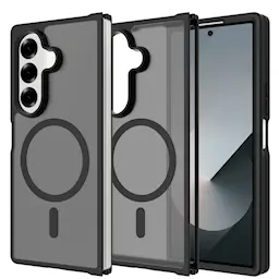 Samsung Galaxy Z Fold 7 Hybrid-deksel Magnetisk, Frosted Black