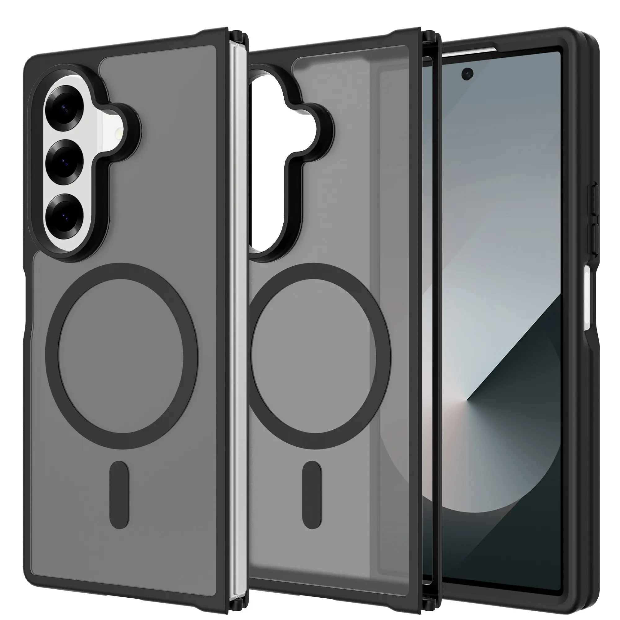 Magnetic Hybrid Cover Samsung Galaxy Z Fold 7 Frosted Black