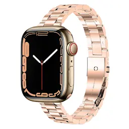 Slim Metallarmband Apple Watch 42mm roséguld