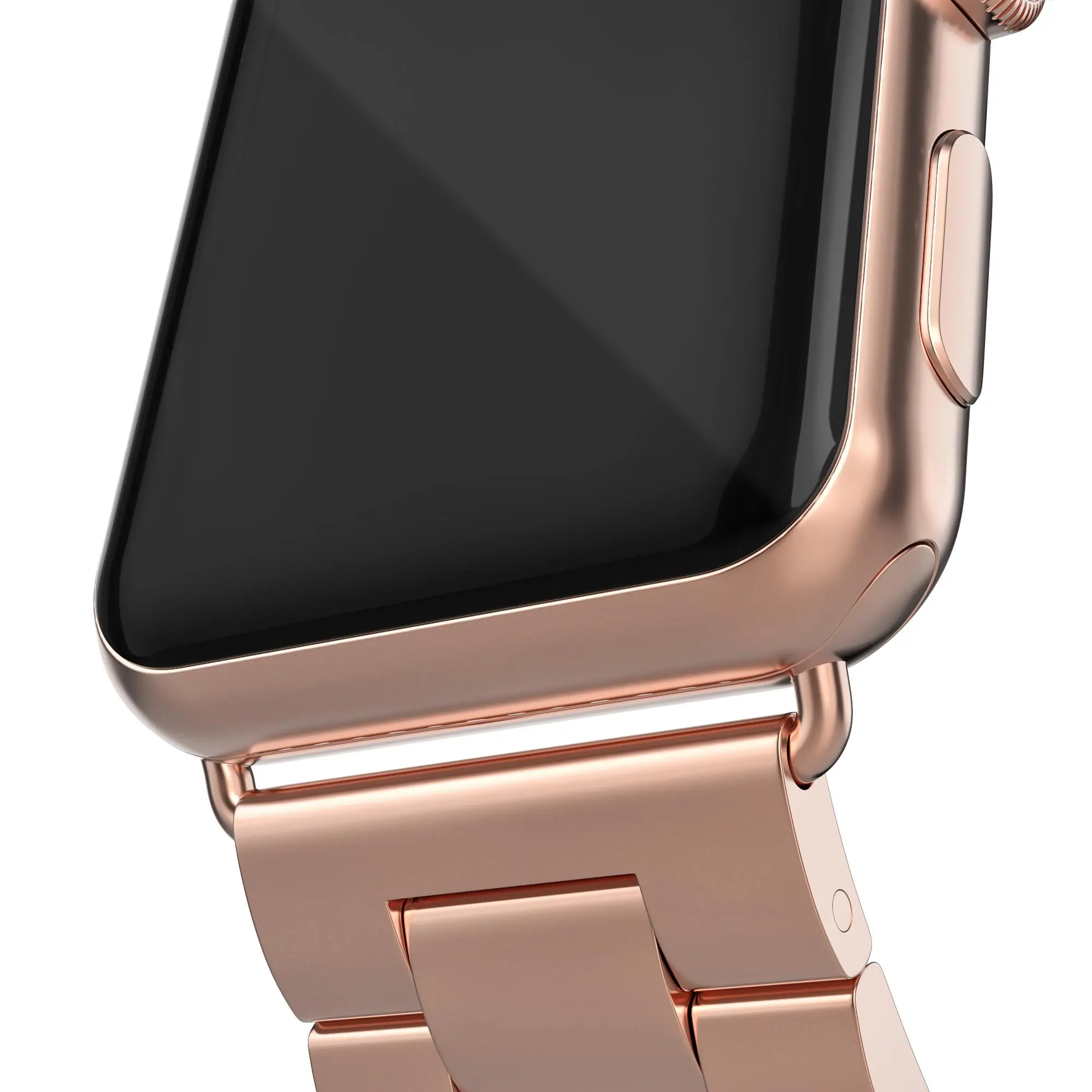 Metallarmband Apple Watch Series 8 45mm Roséguld