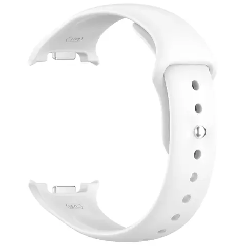 Silikonarmband Samsung Galaxy Watch 8 44mm Vit