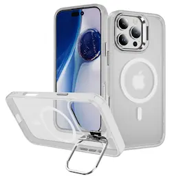 iPhone 16 Pro Hybridskal MagSafe med kickstand, Genomskinlig