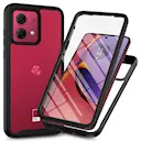 Full Protection Case Motorola Moto G84 Musta