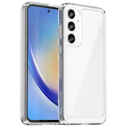 Samsung Galaxy A35 Crystal Hybrid-cover, Gennemsigtig
