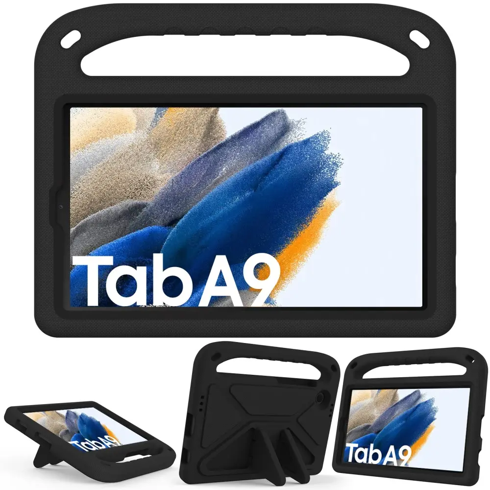 Etui EVA med håndtag til Samsung Galaxy Tab A11 Sort