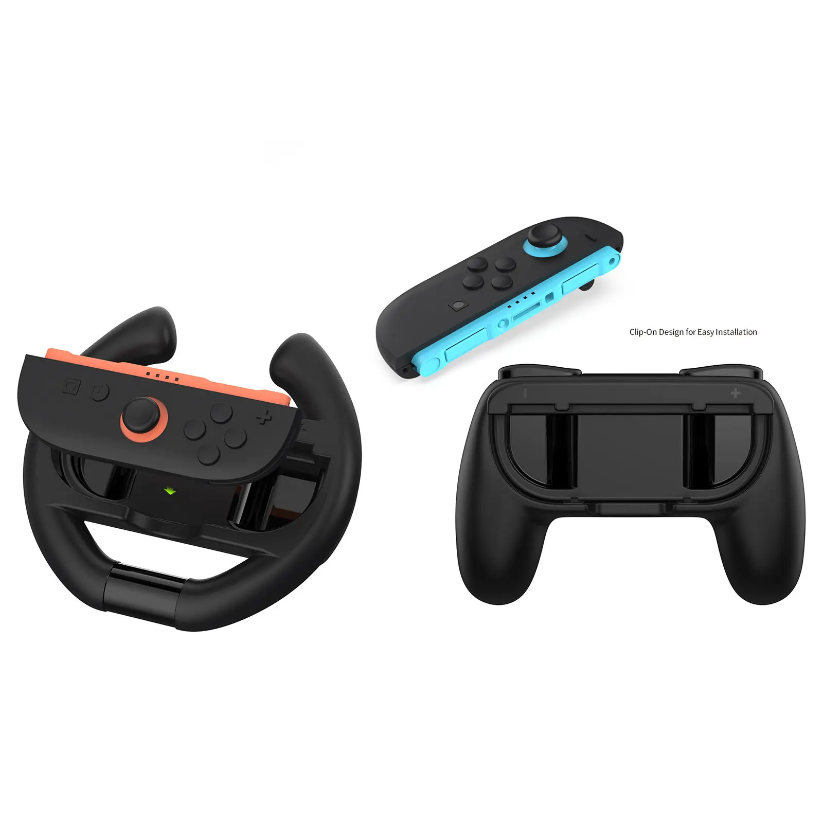 Rattar och Handkontroller till Joy-Con Nintendo Switch OLED Svart