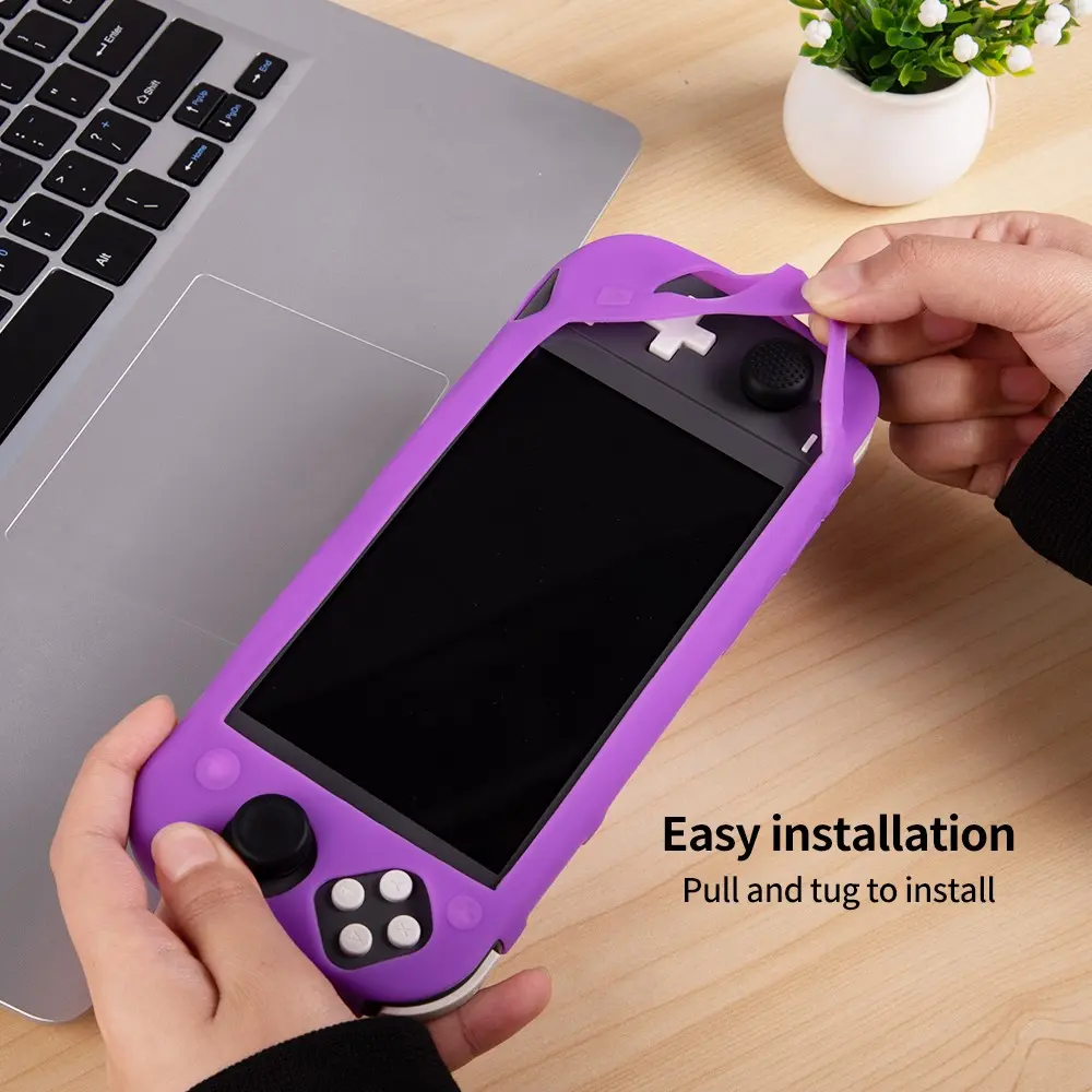 Silikonskal Nintendo Switch Lite svart
