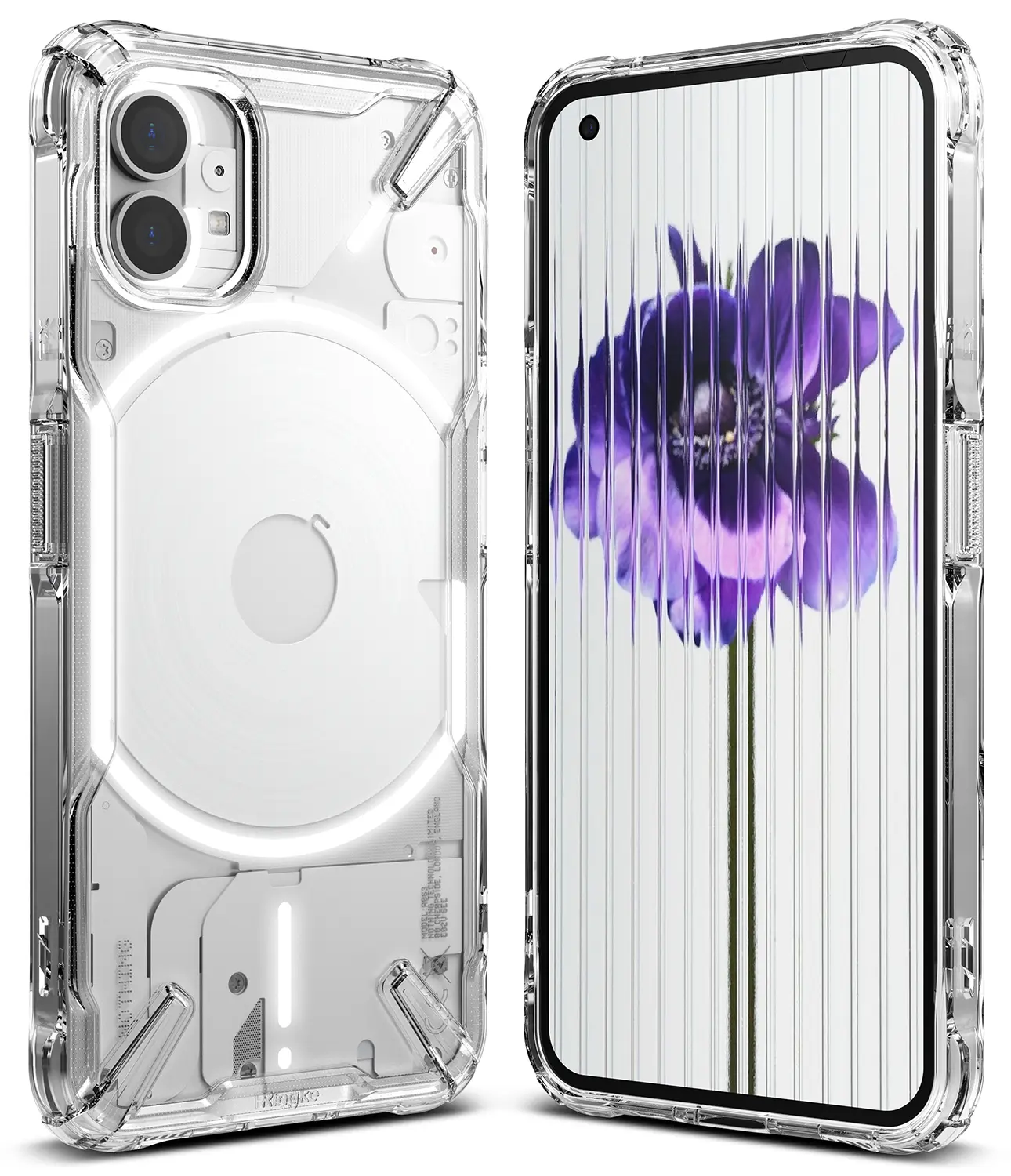 Fusion X Case Nothing Phone 1 Gennemsigtig