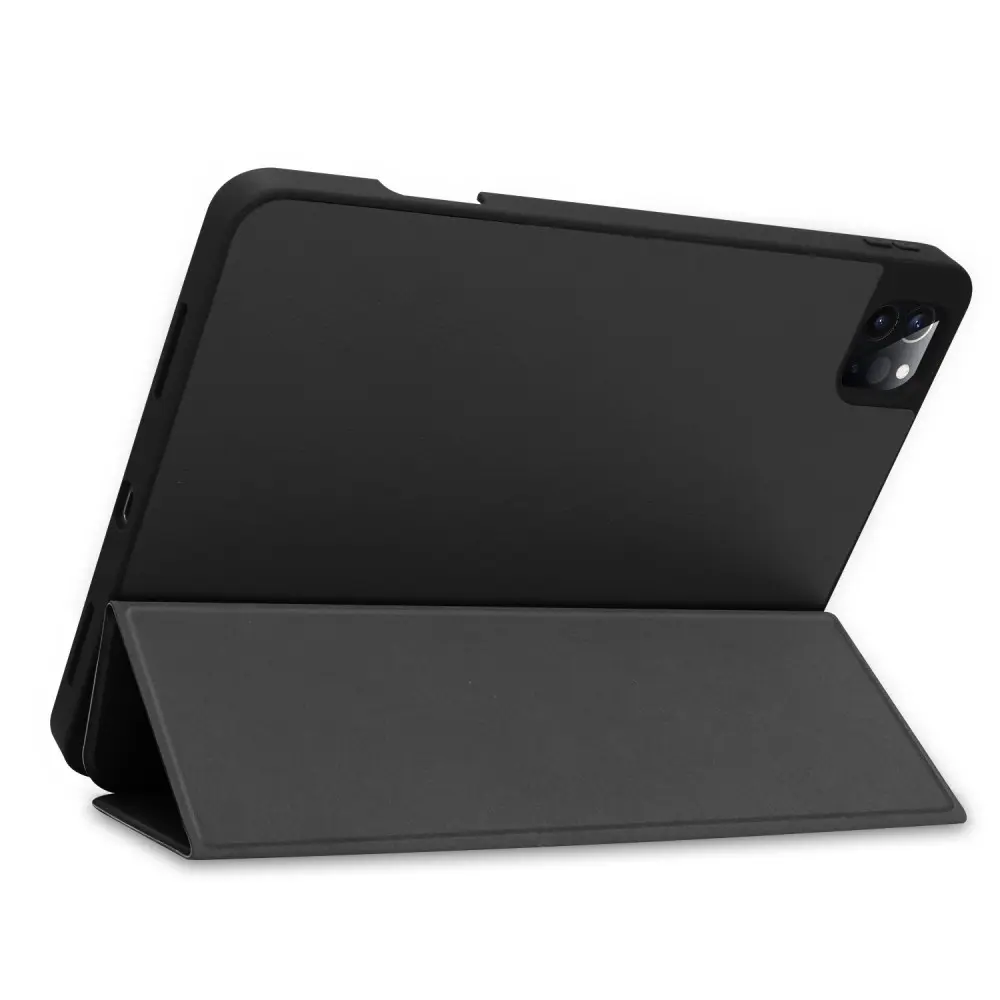 Apple iPad Pro 11 1st Gen (2018) Fodral Tri-fold med Pencil-hållare Svart