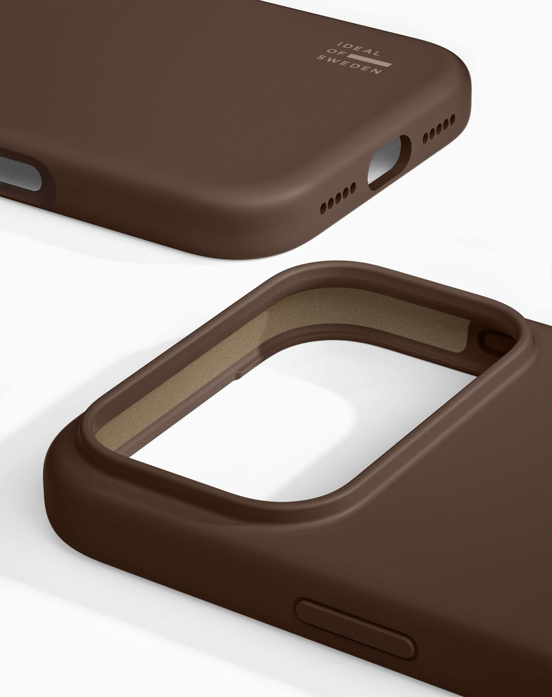 MagSafe Silicone Case iPhone 17 Pro Mocha Mousse