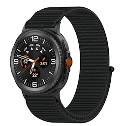 Nailonranneke Samsung Galaxy Watch 8 40mm Musta