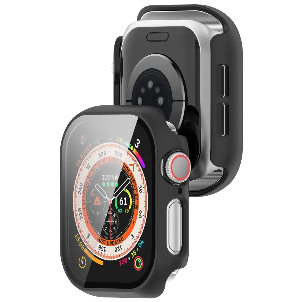 Full Cover Case Apple Watch Series 11 46mm Svart