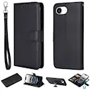 Magnetisk Wallet iPhone 16e sort