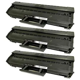 3-pak Toner Samsung SCX‑3405 Series - erstatter Samsung MLT-D101S, Sort, 1500 sider