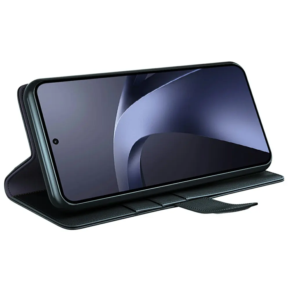 Äkta Läderfodral Xiaomi 17T Pro Svart