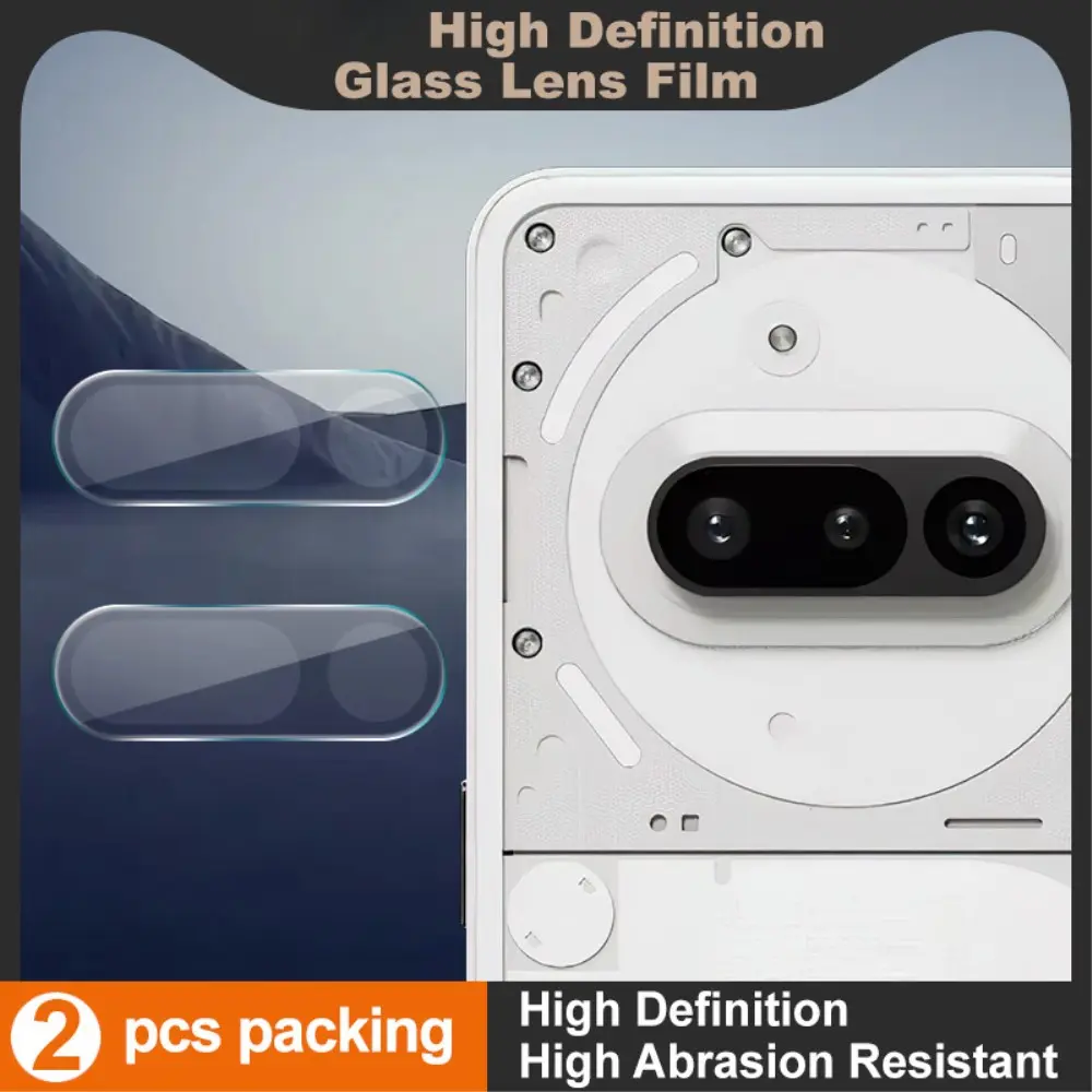 2-pack Härdat Glas Linsskydd Nothing Phone 3a Genomskinlig