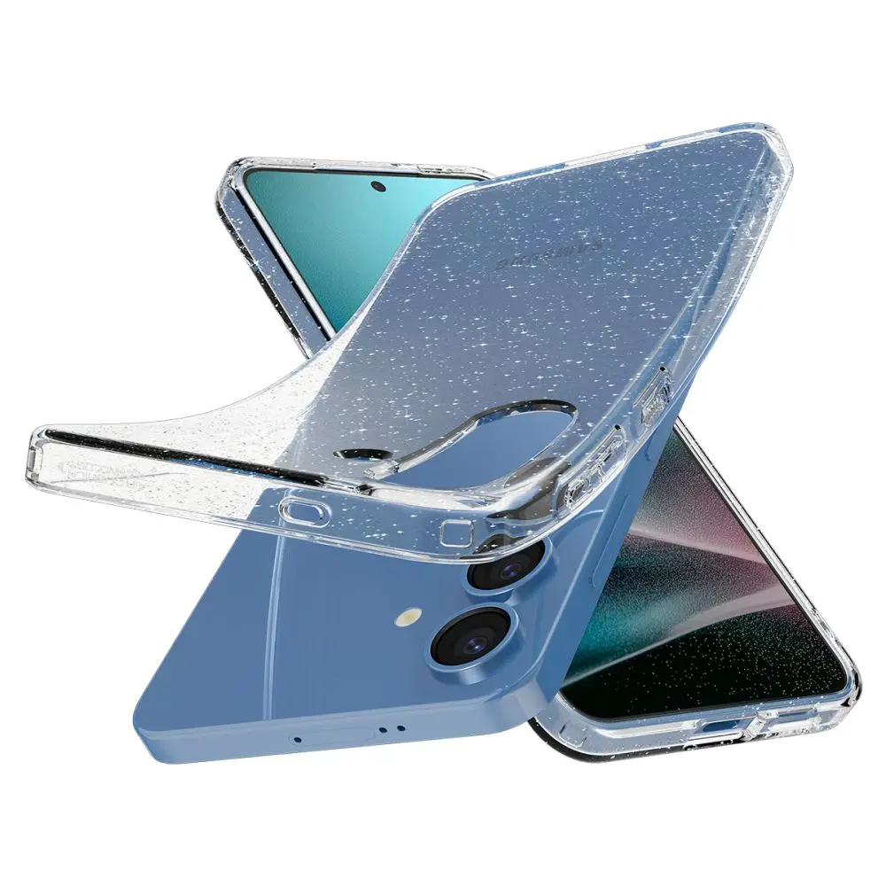 Case Liquid Crystal Samsung Galaxy S25 Glitter Crystal