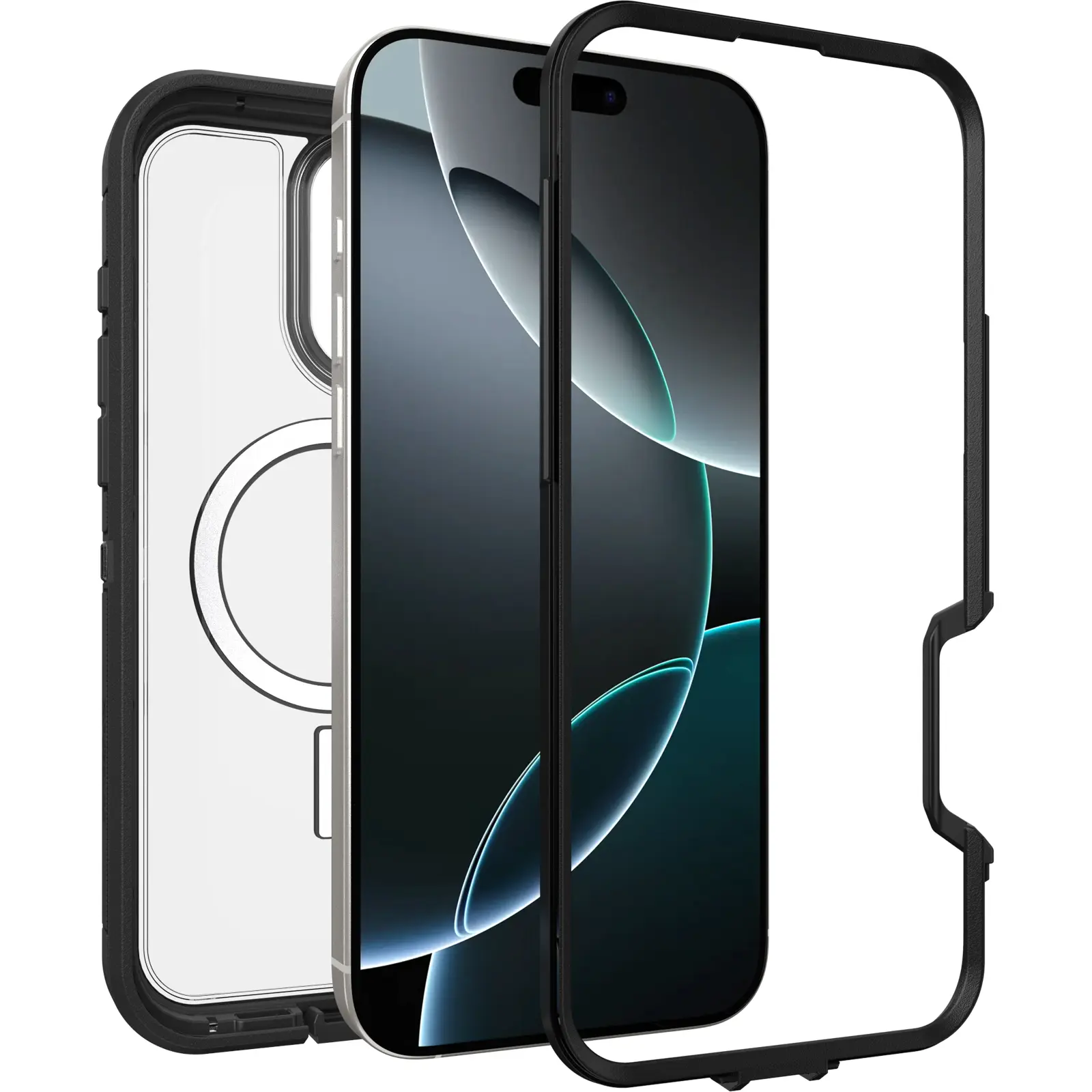 Defender XT Skal iPhone 16 Pro Max Svart/transparent