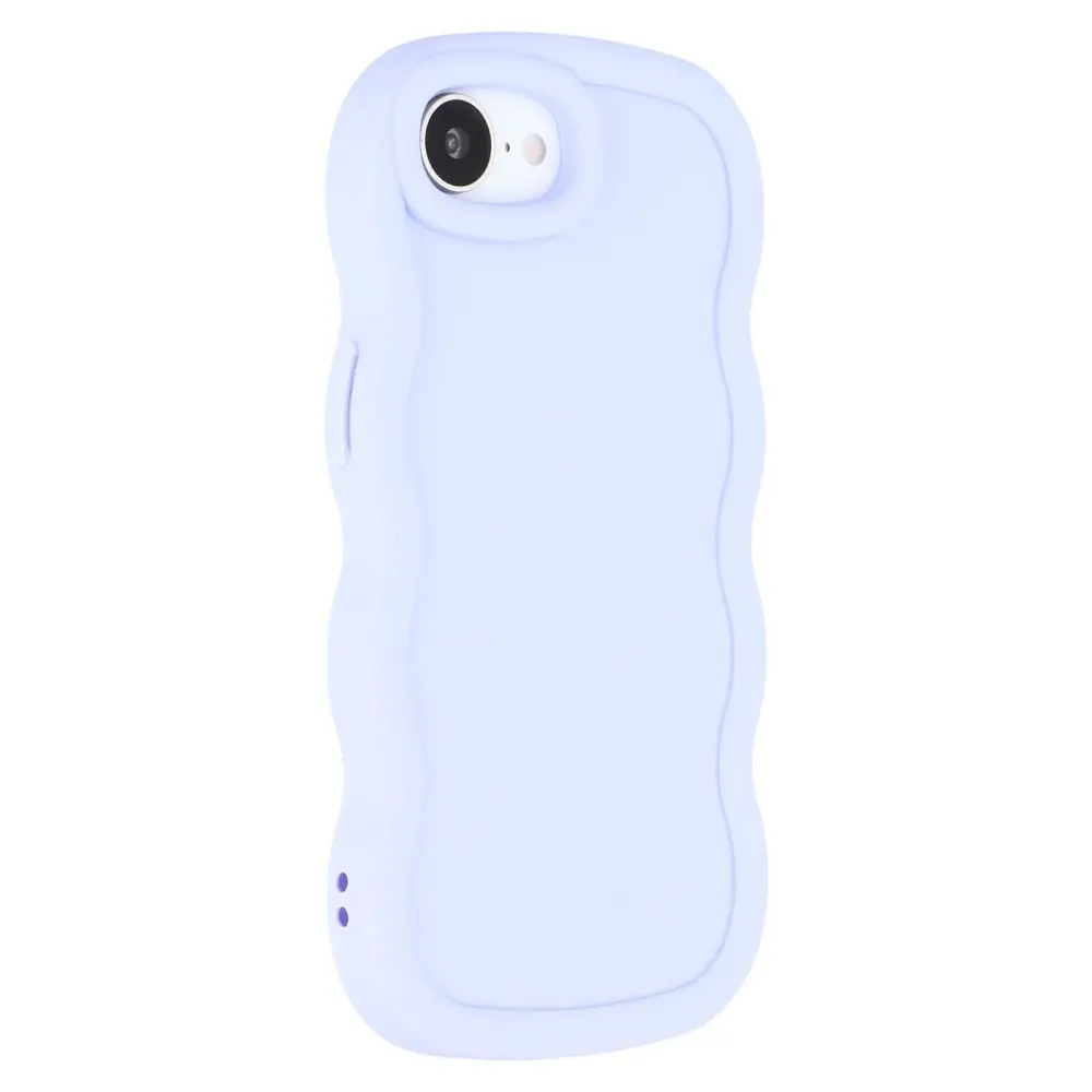 Wavy Edge TPU Skal iPhone 16e Lila