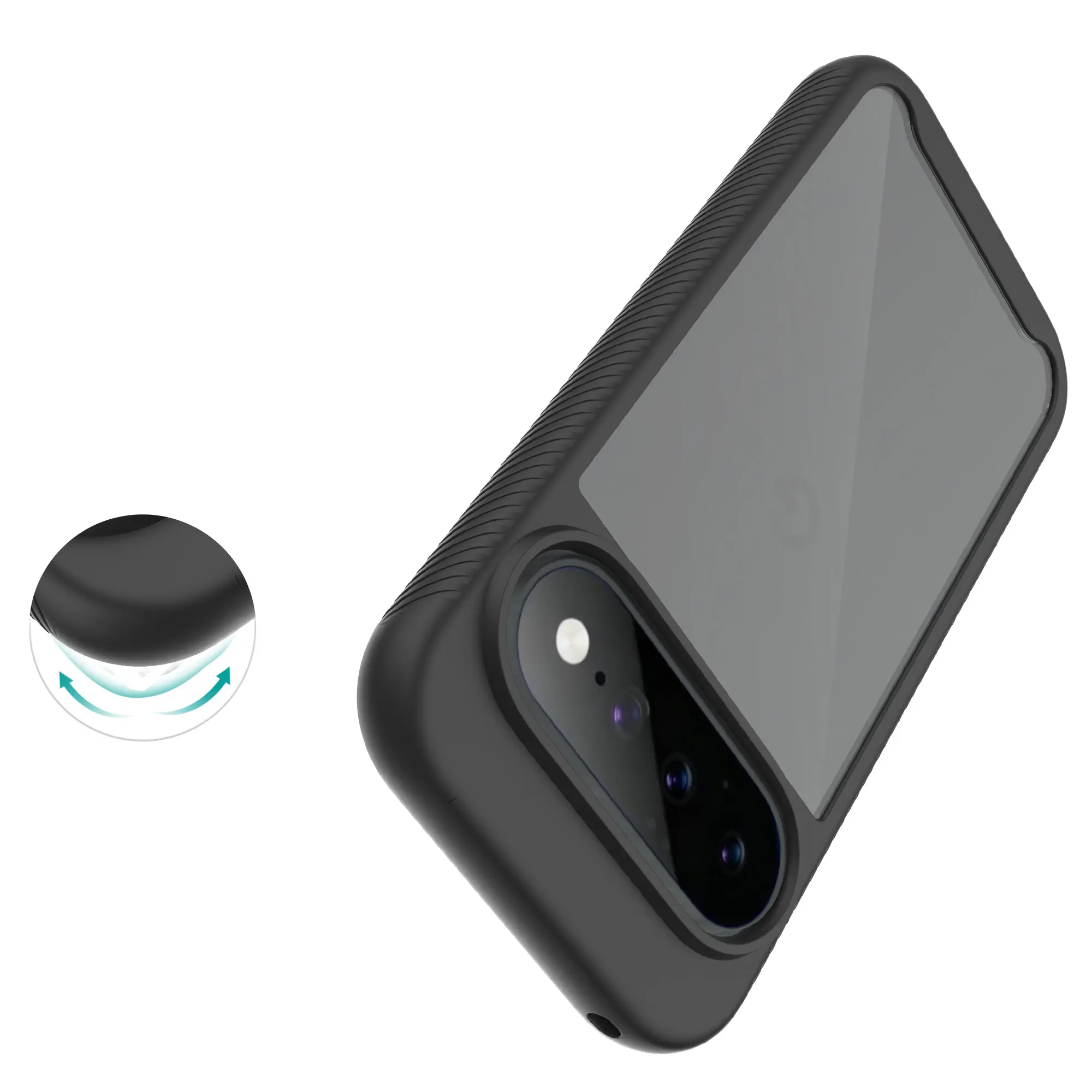 Full Protection Case Google Pixel 11 Svart/transparent