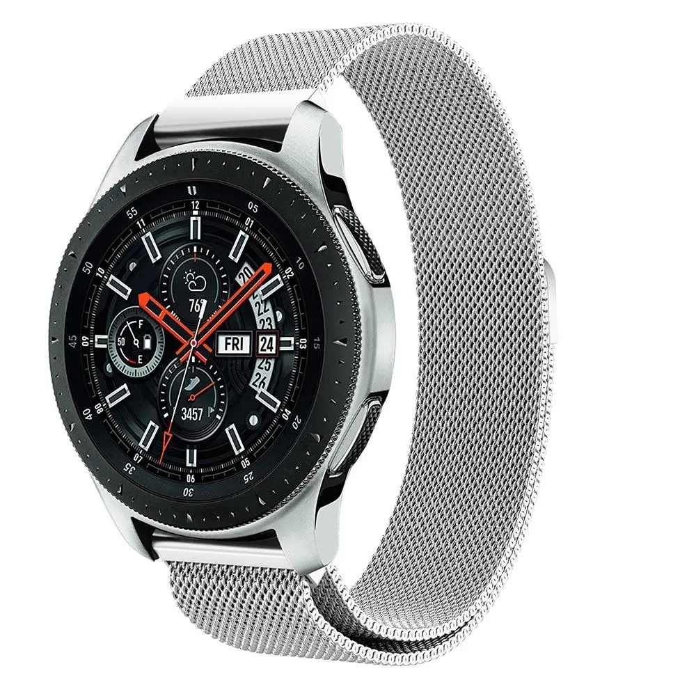 Armbånd Milanese Samsung Galaxy Watch 46mm Sølv