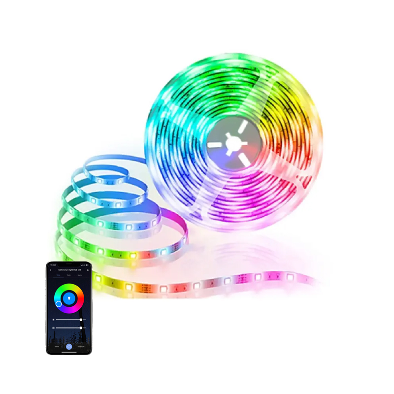 SiGN Smart Home RGB LED-slynge med appstyring 3 m