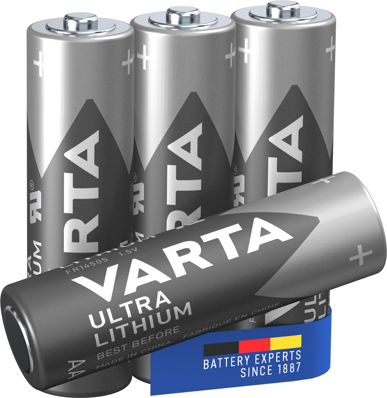 Ultra Lithium AA-batteri (4-pack)