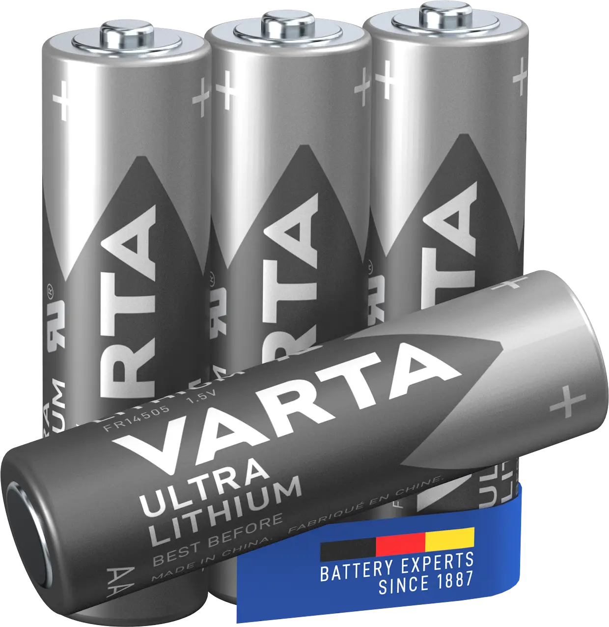 Ultra Lithium AA-batteri (4-pack)
