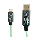 Light Up Kabel USB-A till Lightning 1.2m, Harry Potter