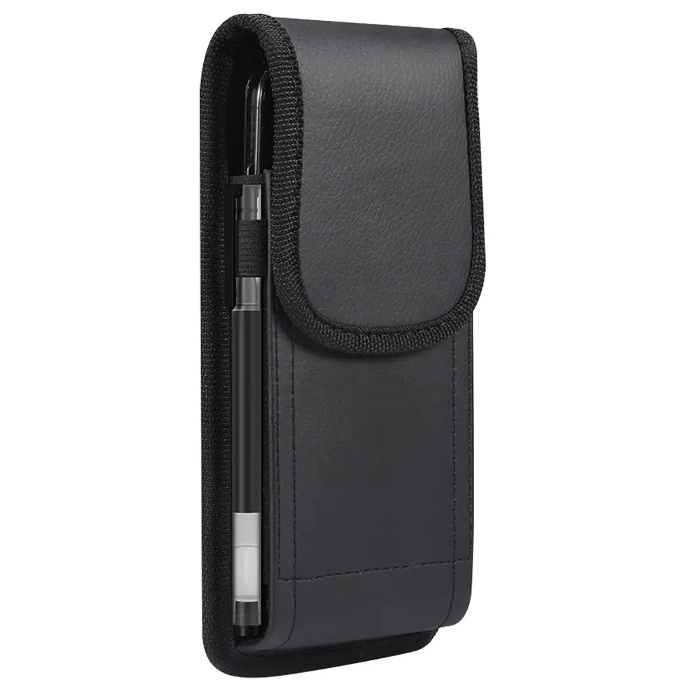 Slim Bæltetaske Mobil L sort