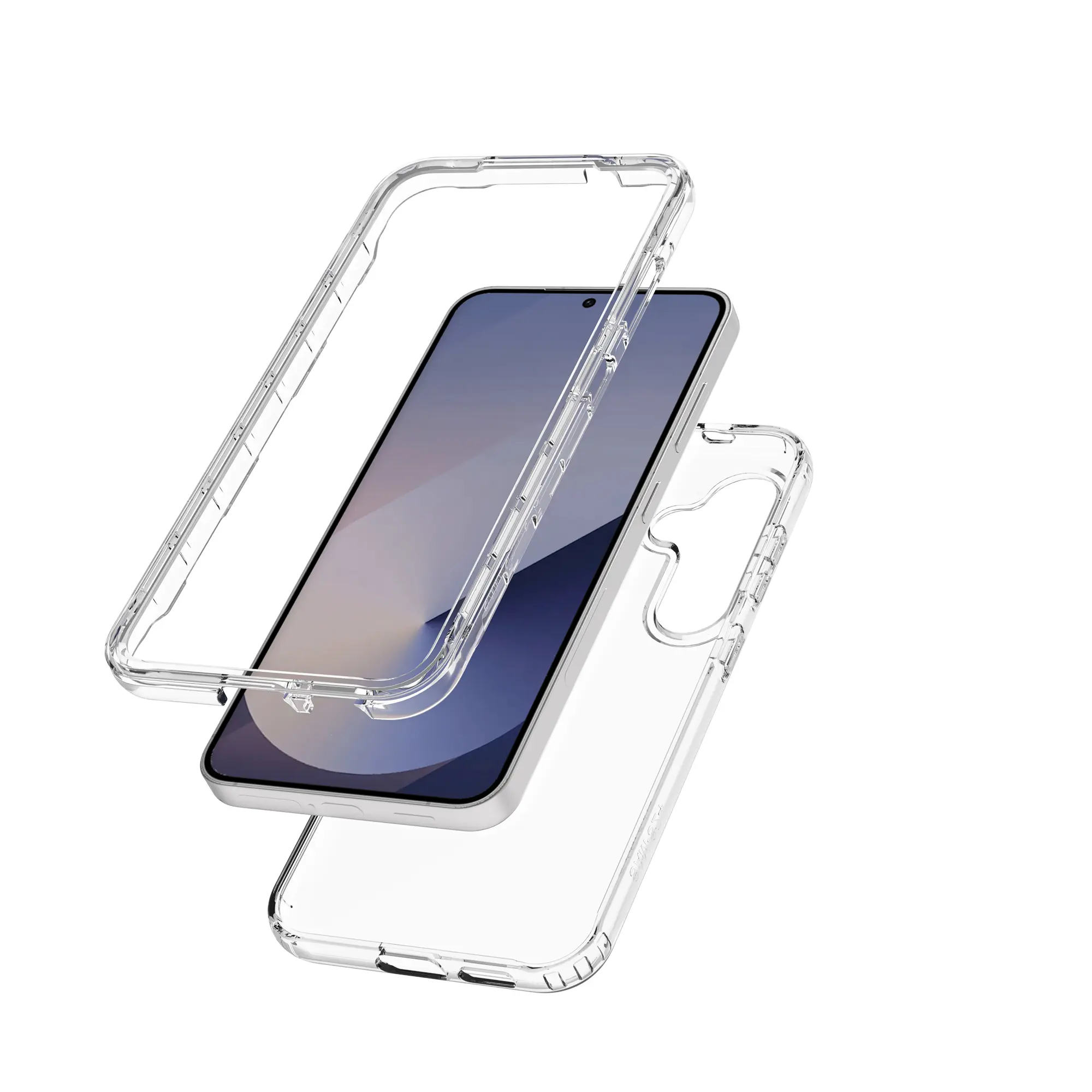 Full Cover Skal Samsung Galaxy S25 Genomskinlig
