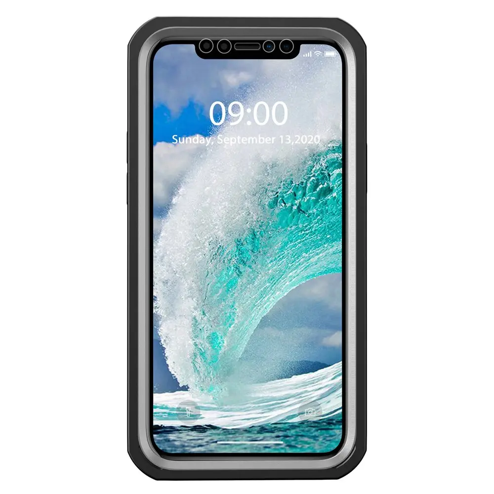 Premium Full Protection Case iPhone 12/iPhone 12 Pro Svart