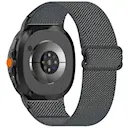 Samsung Galaxy Watch 8 44mm Armbånd i elastik, Mørkegrå