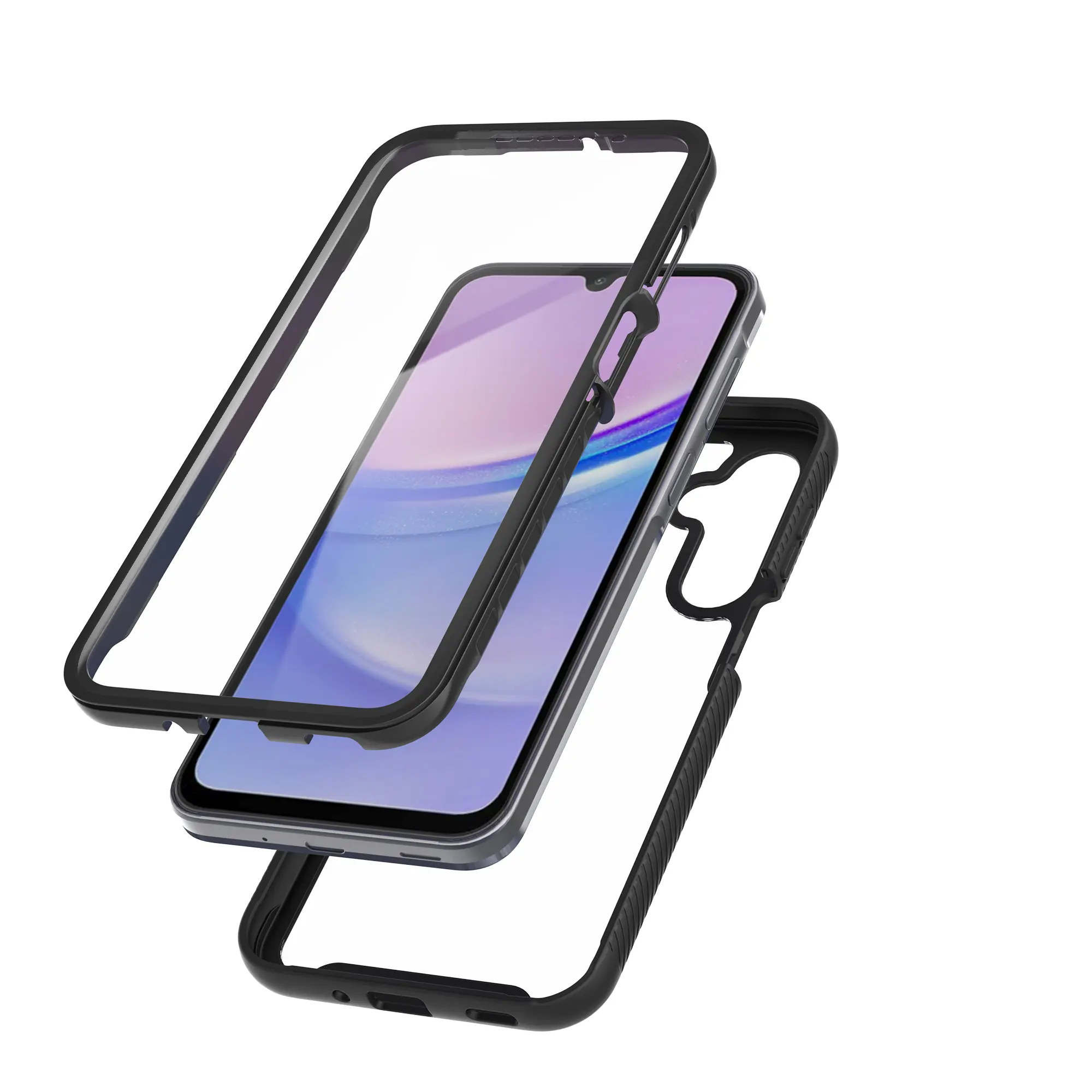 Full Protection Case Samsung Galaxy A16 Svart