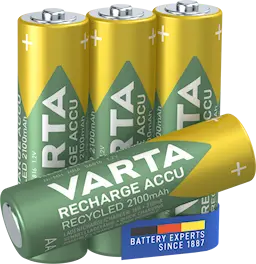 Ladattava AA-paristo HR6 1.2V 2100mAh (4-pack)