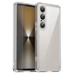 Sony Xperia 1 VII Crystal Hybrid-deksel, Gjennomsiktig