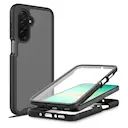 Samsung Galaxy A17 Mobilcover Full Protection, Sort/gennemsigtig