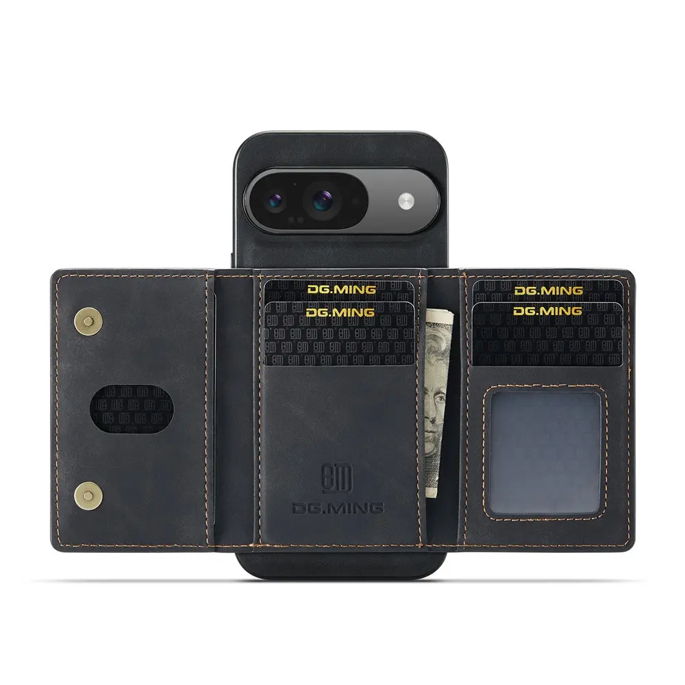 Magnetic Card Slot Case Google Pixel 11 Pro Svart
